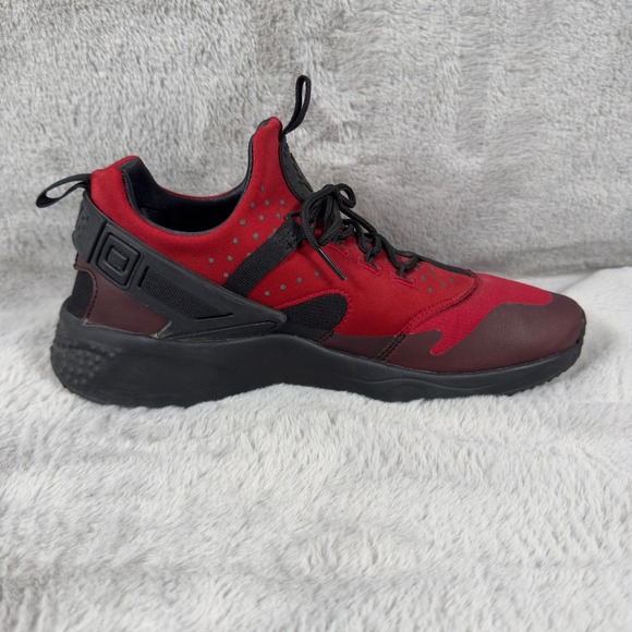 Nike Air AUTHENTICATED Huarache Mens Size 10.5 Gym Red Black Sneaker 806807-600 - Picture 8 of 10